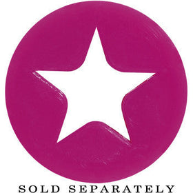 9/16 Purple Star Silicone Flexible Tunnel