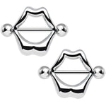 14G 5/8 Hot Lips Nipple Shield Set