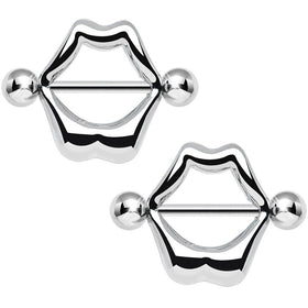 14G 5/8 Hot Lips Nipple Shield Set