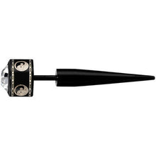 Acrylic Clear Gem Yin Yang Fake Taper Ear Plug