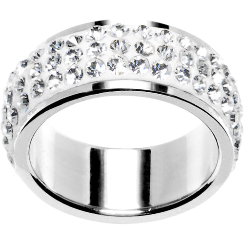 Size 6 - Clear Crystal Ferido Ring