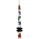 8G Multi Color Butterfly Acrylic Ear Taper