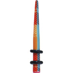6G Acrylic Plaid Taper Ear Plug