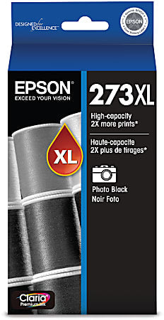New, Pre-Owned - Epson 273Xl Photo Black Ink Cartridge