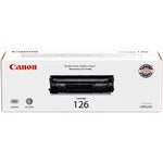 New, Pre-Owned - Canon 126 Standard Yield Black Toner Cartridge, 3483B001