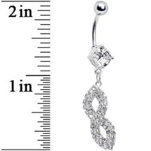 Crystalline Gem Masquerade Mask Belly Ring