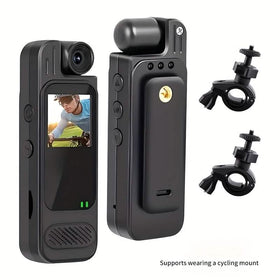 Premium Portable Body Camera Recorder – HD, SD Card Compatible