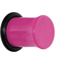 0G Acrylic Neon Pink Plug