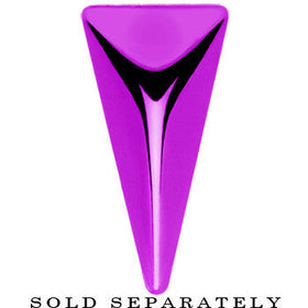 Purple Titanium Triangle Cheater Plug