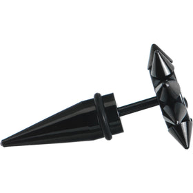 0G Scorpion Spiked Logo Fake Taper Ear Plug