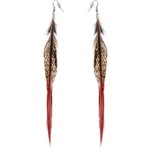 Natural Beauty Feather Earrings