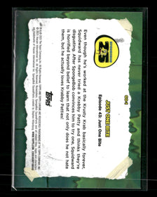 2025 Topps Chrome SpongeBob SquarePants Gross Out Just One Bite #GO-1