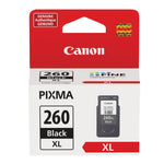 New, Pre-Owned - Canon PG-260XL High-Yield Black Ink Cartridge, 3706C001