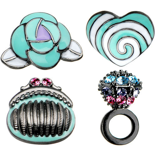 Fabulous Fashionista Mixed Earring Set
