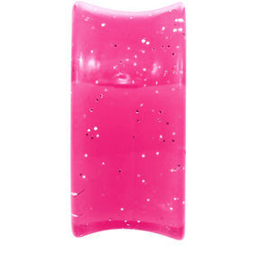 18mm Pink Quotation Symbol Saddle Plug
