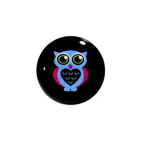 9/16 Acrylic Heart Owl Saddle Plug