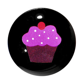 9/16 Acrylic Single Flare Cherry Cupcake Plug