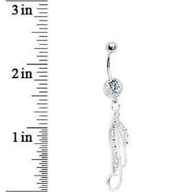 Clear Perfection Belly Ring