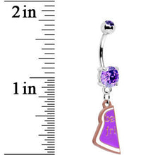 Peanut Butter and Jelly Best Friends Belly Ring Set
