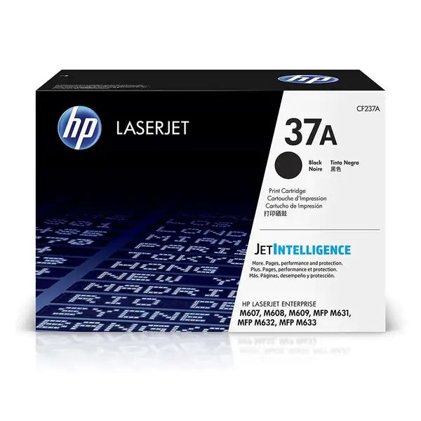 New, Pre-Owned - HP 37A Standard Yield Black Toner Cartridge, CF237A