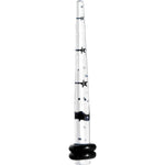 8G Clear Acrylic Glitter Black Star Confetti Taper