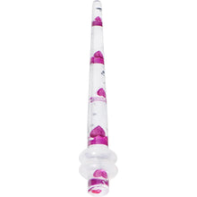 8G Clear Acrylic Glitter Purple Heart Confetti Taper