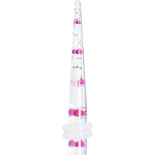 6G Clear Acrylic Glitter Purple Heart Confetti Taper