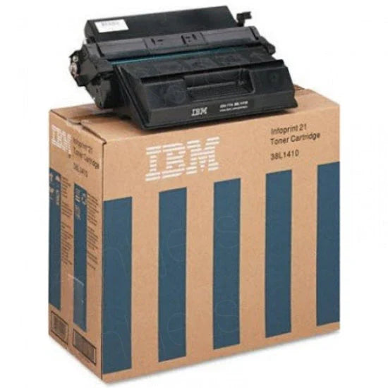 New, Pre-Owned - IBM INFOPRINT21 Standard Yield Black Toner Cartridge, 38L1410