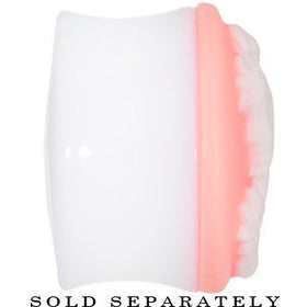 18mm Pink Victorian Cameo Saddle Plug