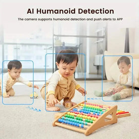 1080P Smart Indoor WiFi Camera | Two-Way Audio & Video Call + Night Vision