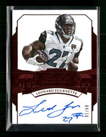 2017 Panini Flawless Rookie Signatures Ruby Leonard Fournette #/10 #RS-LF