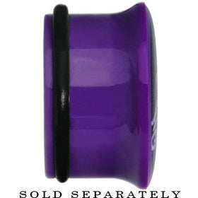 18mm Purple Acrylic Octopus Plug