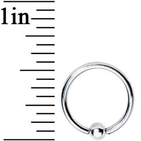 16G 3/8 3mm Stainless Steel BCR captive Ring