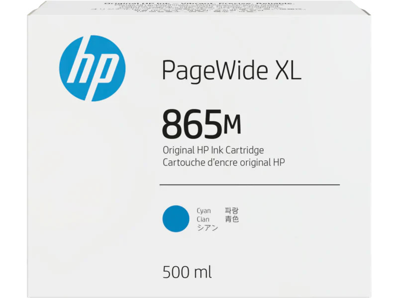 New, Pre-Owned - HP 865M High Yield Cyan Ink Cartridge, 3ED89A