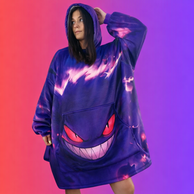 Gengar Blanket Hoodie