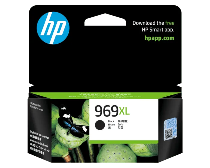 New, Pre-Owned - HP 969XL High Yield Black New, Pre-Owned - Ink Cartridge - (3JA85AA)