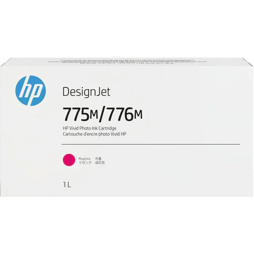 New, Pre-Owned - HP 775M/776M Magenta DesignJet Ink Cartridge, 3WW82A