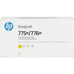 New, Pre-Owned - HP 775M/776M Yellow DesignJet Ink Cartridge, 3WW83A
