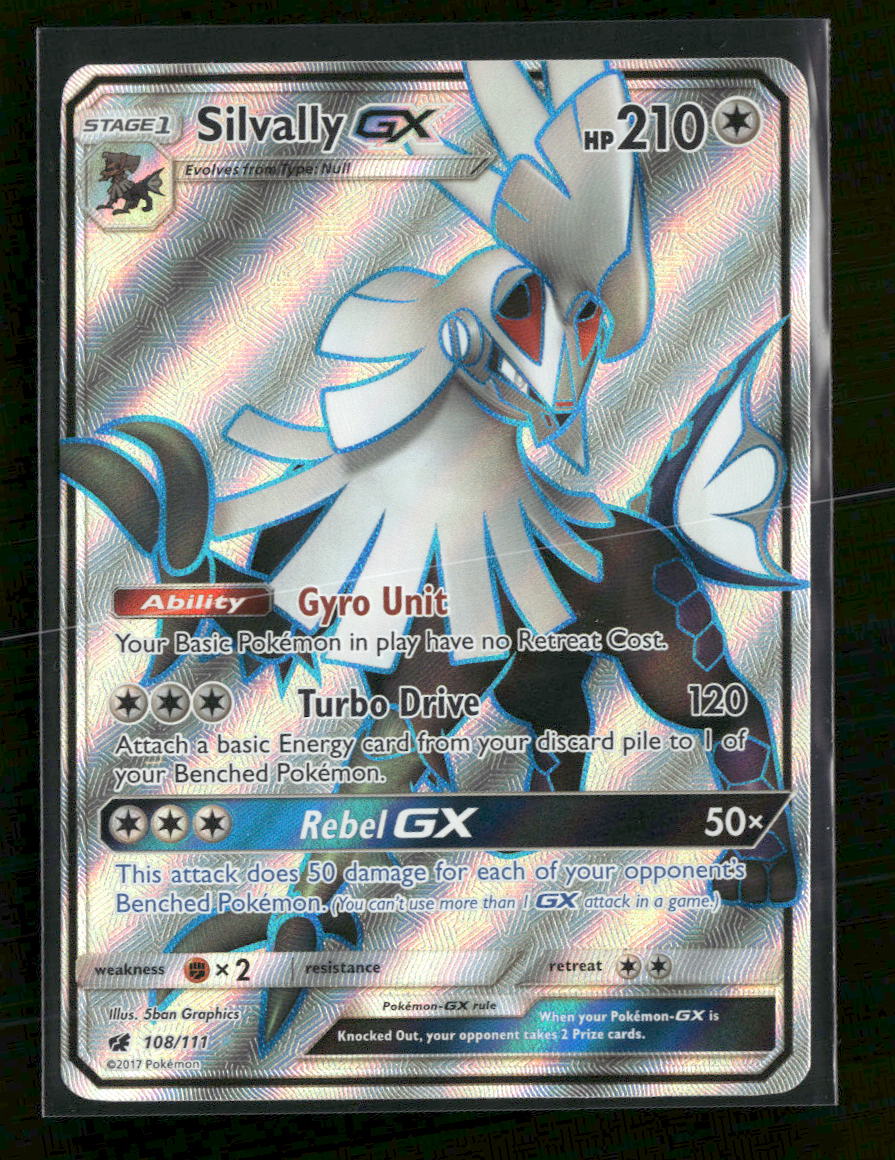SM - Crimson Invasion Silvally GX (Full Art) #108/111