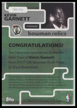 2007-08 Bowman Relics Kevin Garnett #BR-KG