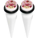 1/2 Strawberry Shortcake Acrylic Taper Set