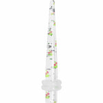 6G Clear Acrylic Glitter Cherry Confetti Taper