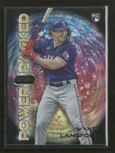 2024 Stadium Club Power Packed Black Wyatt Langford #/99 #PP-29