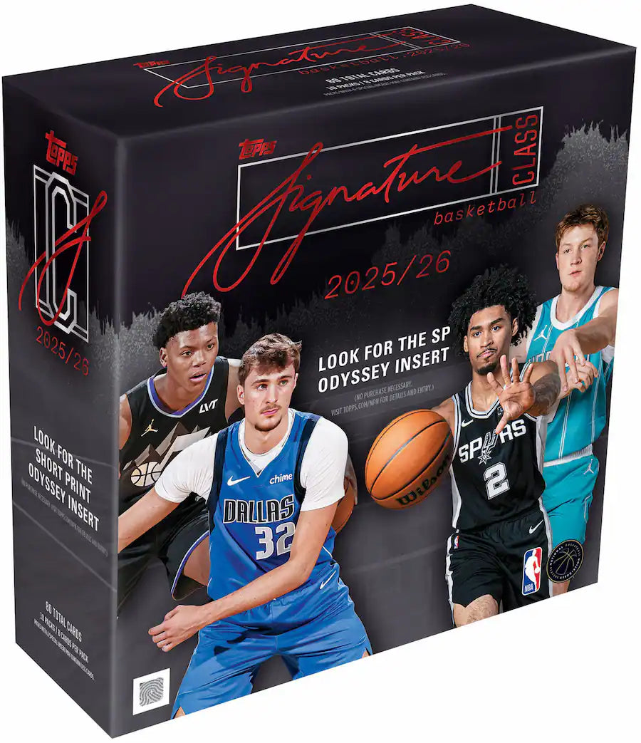 2025-2026 Topps Signature Class Basketball Mega Box