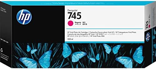 New, Pre-Owned - HP 745 300-ml DesignJet (F9K01A) Magenta Ink Cartridge