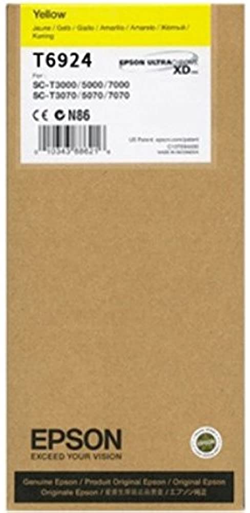 New, Pre-Owned - Epson T6924 Yellow 110ml Ink Cartridge