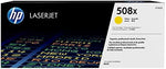 New, Pre-Owned - HP 508X High Yield Yellow LaserJet Toner Cartridge, CF362X