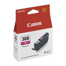 New, Pre-Owned - Canon PFI-300 Standard Yield Magenta Ink Cartridge, 4195C001