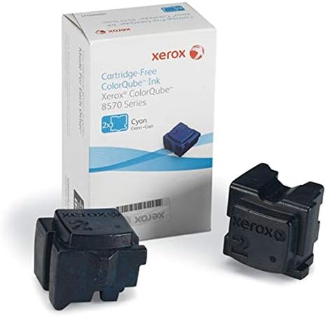 New, Pre-Owned - Xerox ColorQube 8570 Cyan Solid Ink (108R00936)