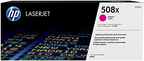 New, Pre-Owned - HP 508X High Yield Magenta LaserJet Toner Cartridge, CF363X